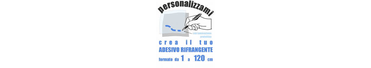 stickers retroriflettente